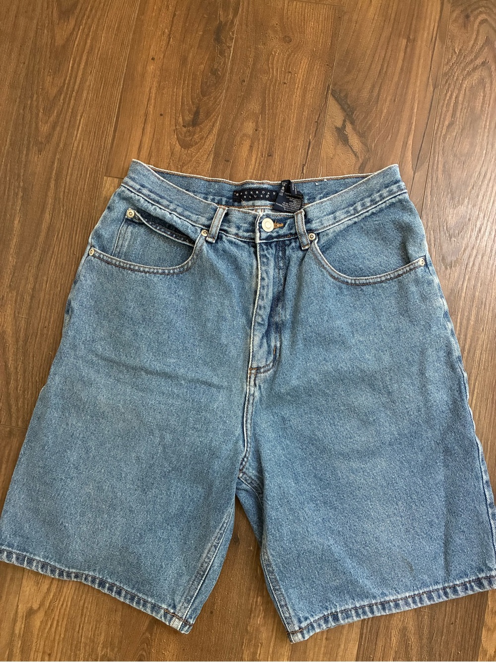 Vintage Backroad Blues Classic Light Wash Denim Shorts/Jorts 90’s